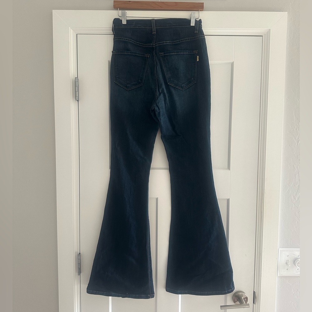 Vibrant M.i.U Tall Bell Flare Jeans - Picture 12 of 16